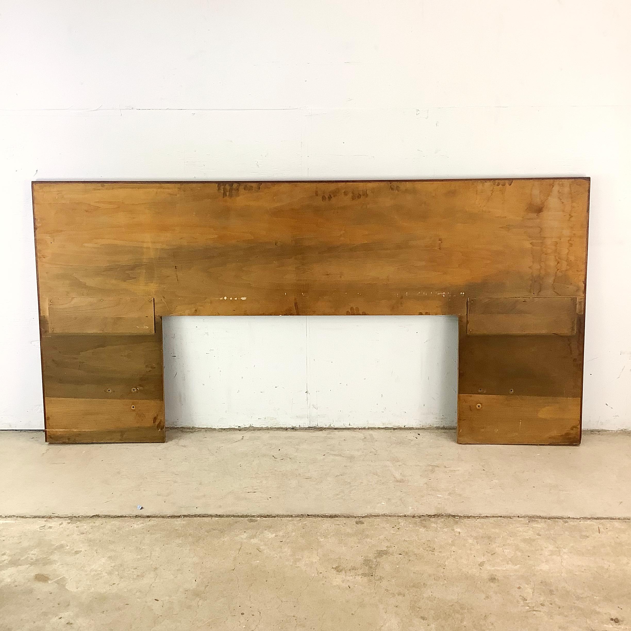 King Size Mid-Century Kopfteil im Angebot 4