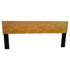 Used King Size Olivewood Modern Headboard