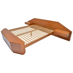 King Size Platform Bed by Danish Modernist Laurits M Larsen