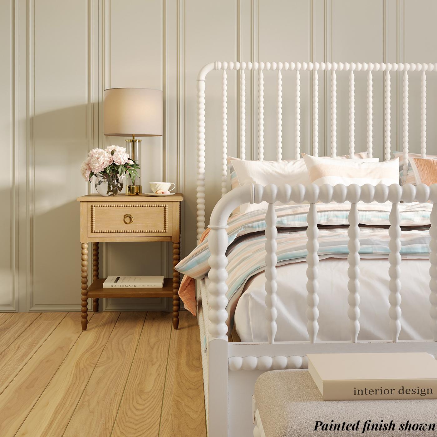Wood King Size Spindle Bed Frame For Sale