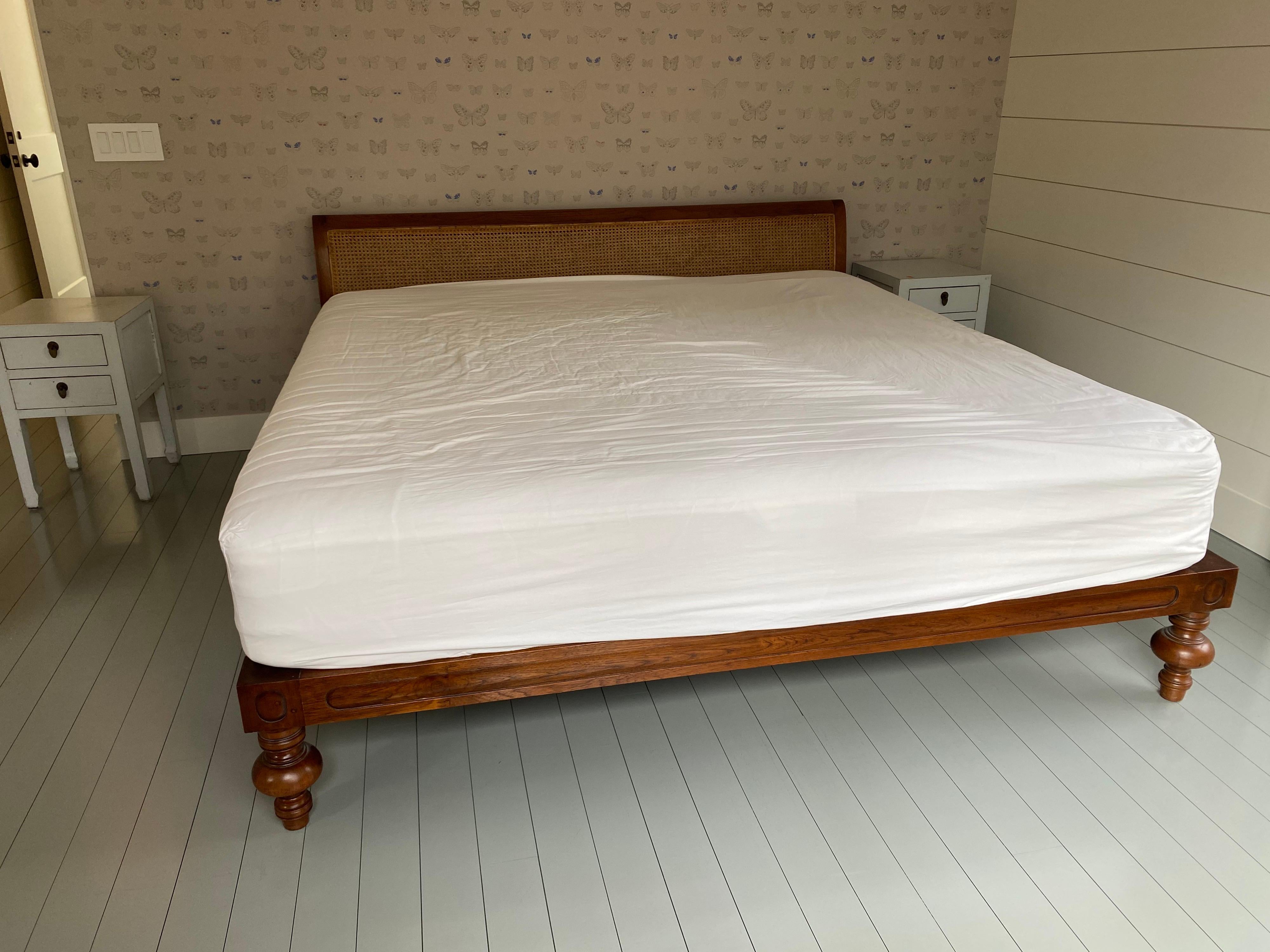 british colonial bed
