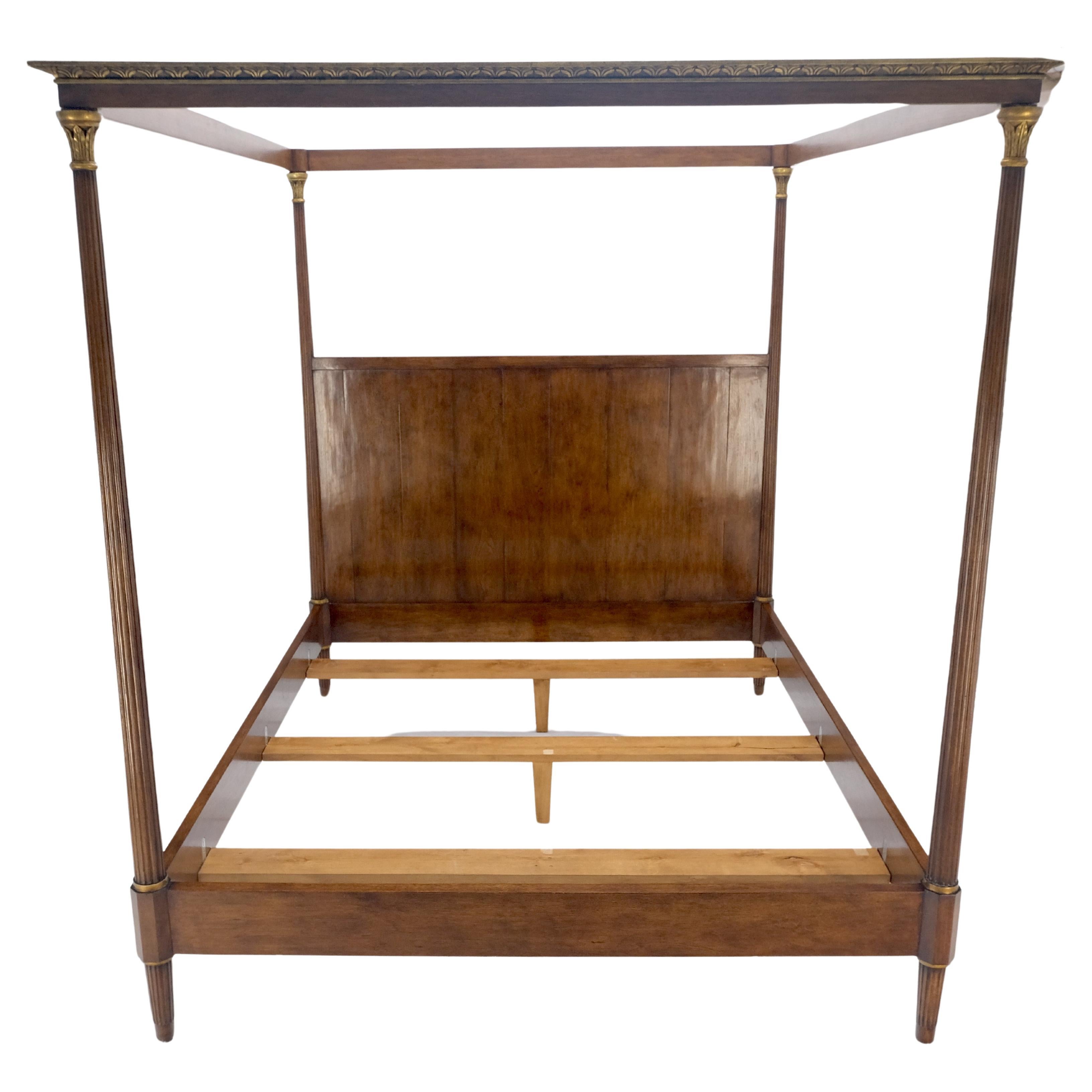 What is the canopy above a bed called?