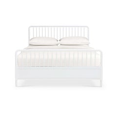 King Size White Spindle Bed Frame