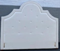 King Tufted Upholstered Headboard