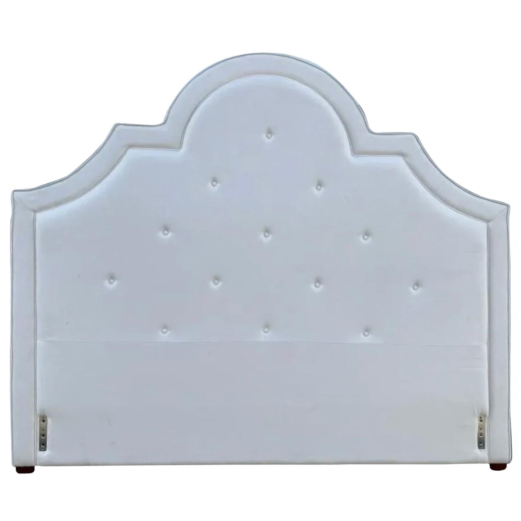 King Tufted Upholstered Headboard