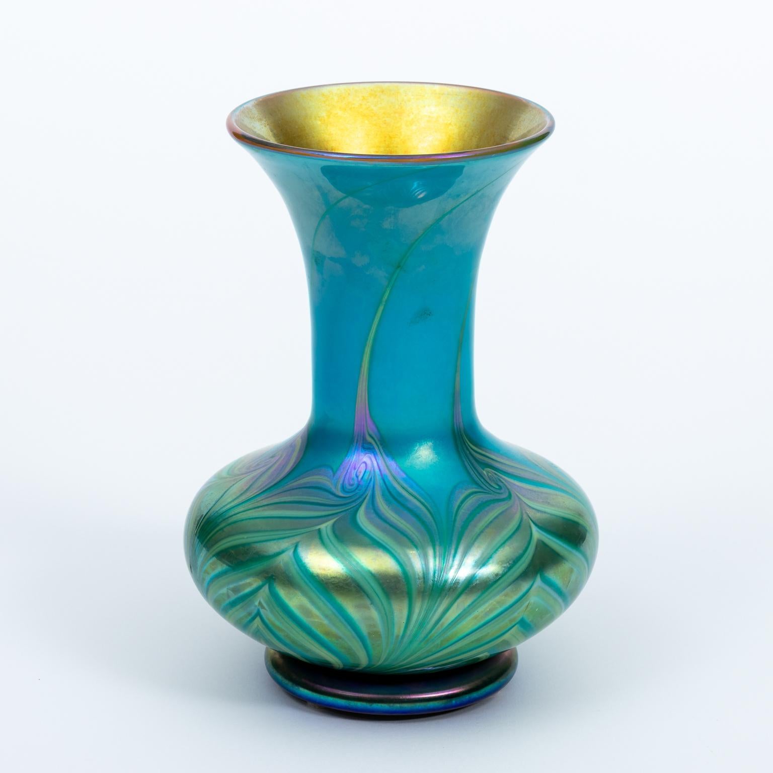 American King Tut Design Vase by Lunderg Studios