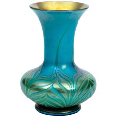 King Tut Design Vase by Lunderg Studios