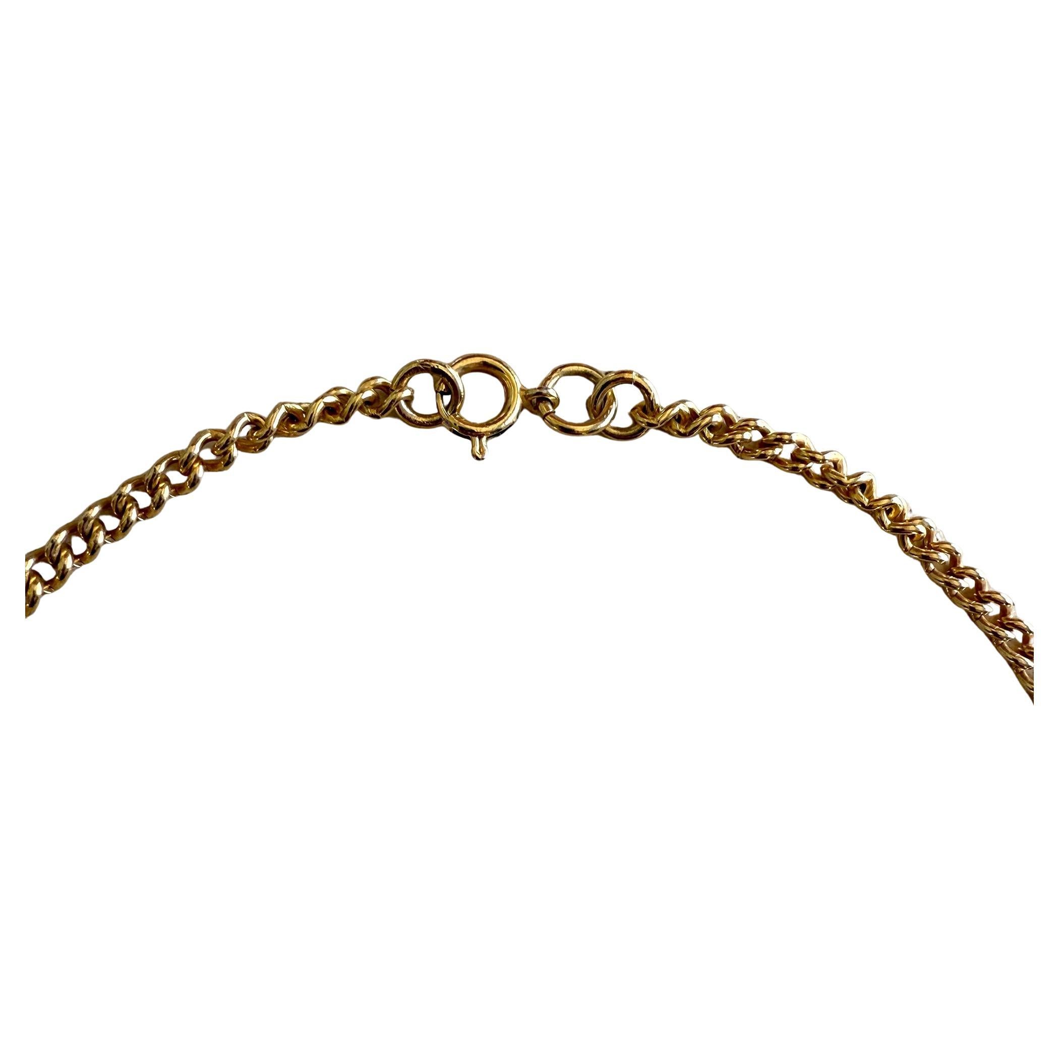 Collana con ciondolo a forma di scarabeo in finto lapislazzuli del Re Tutankhamon Fattorini 1972 in vendita 1