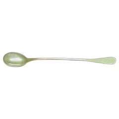 Cuillère à thé glacée ancienne en argent sterling sur le modèle King William par Tiffany & Co.