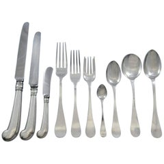 King William by Tiffany & Co Sterling Silver Flatware Set for 8 Dinner 84 Pieces