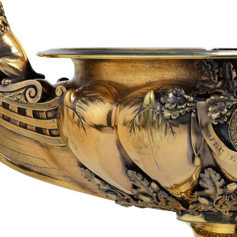King William IV Cup for the Royal Yacht Squadron, 1835 In Excellent Condition In Lymington, Hampshire