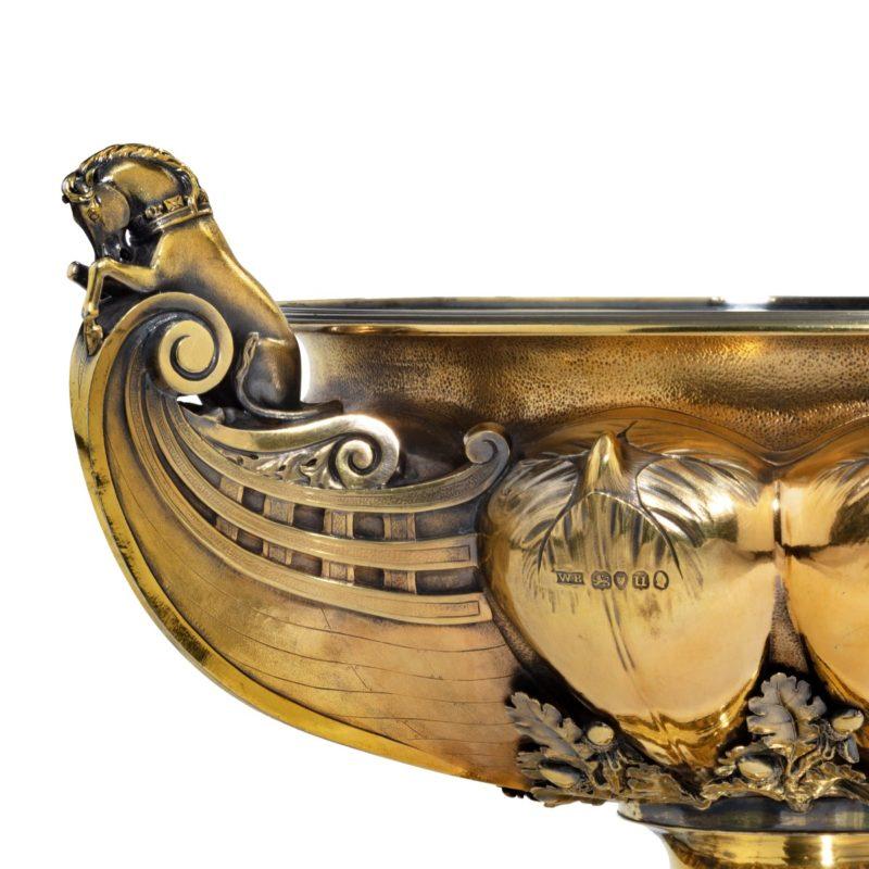 Silver King William IV Cup for the Royal Yacht Squadron, 1835