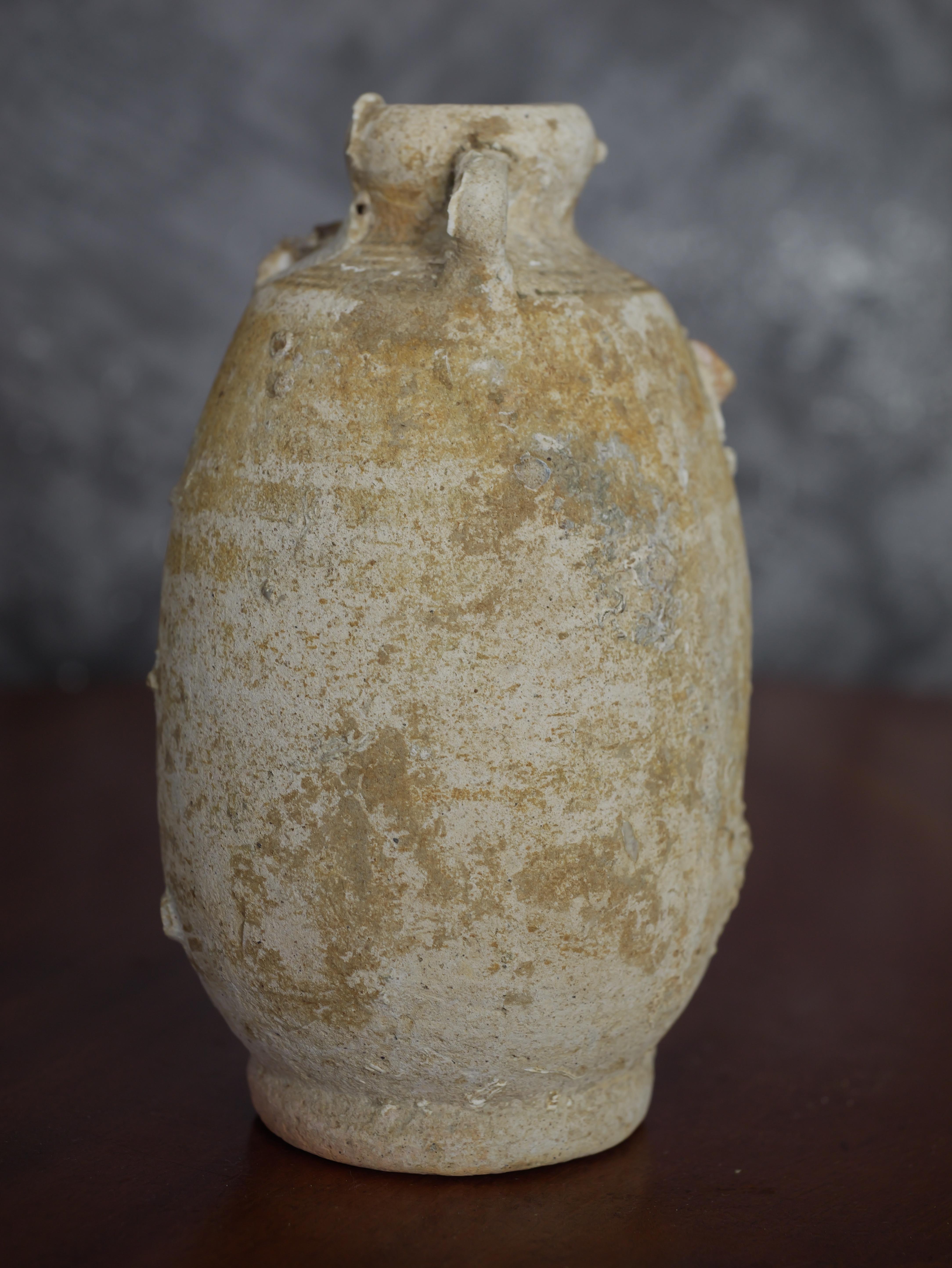 Hand-Crafted Kingdom of Sukhothai Shipwreck Jar (Thailand)  For Sale