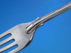 Kings by CJ Vander English Sterling Silver Flatware Set Service Dinner 64 pcs