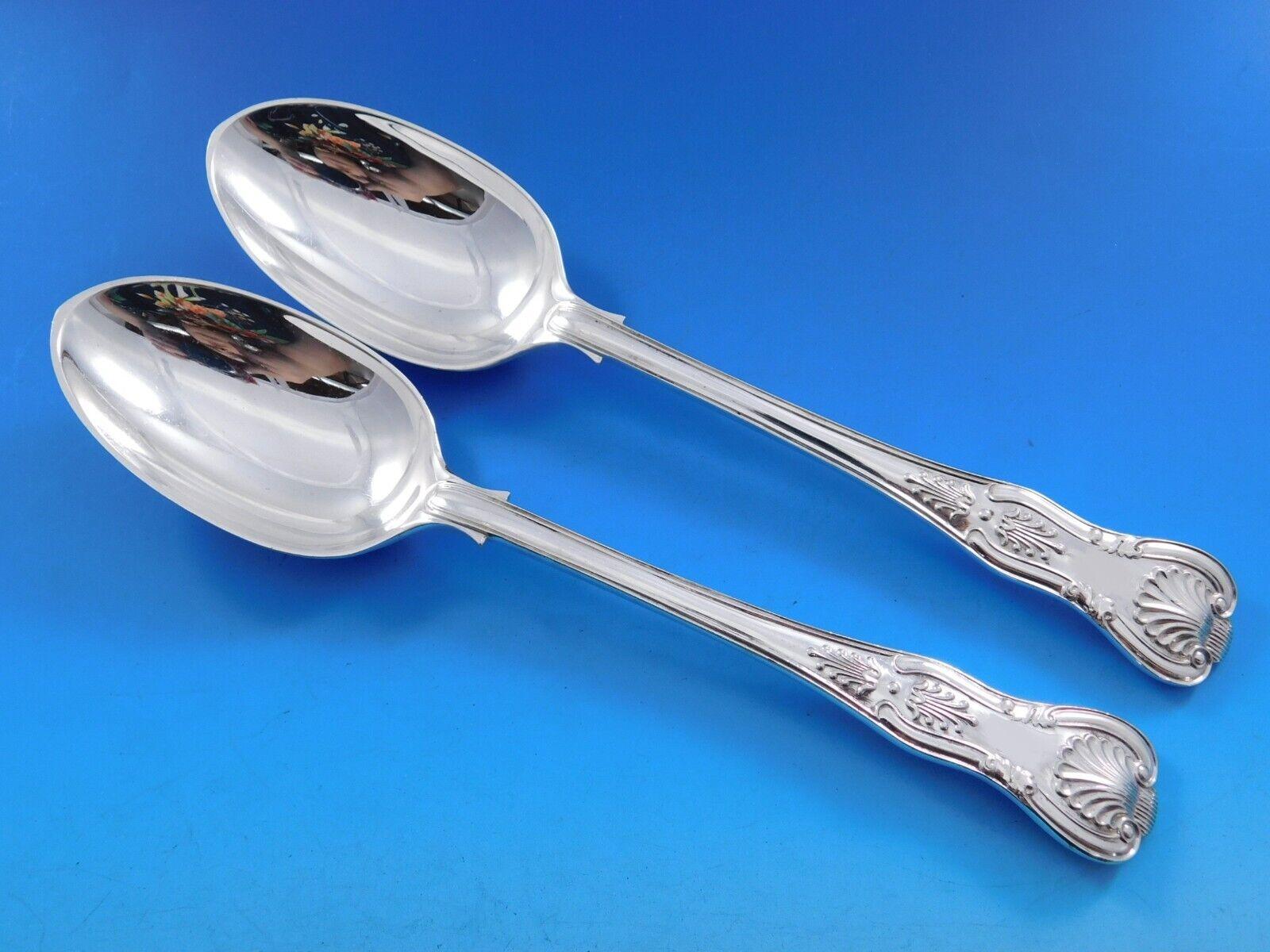 Juego de Cubiertos de Plata de Ley Inglesa Kings by CJ Vander Servicio de Cena 64 piezas Plata esterlina en venta