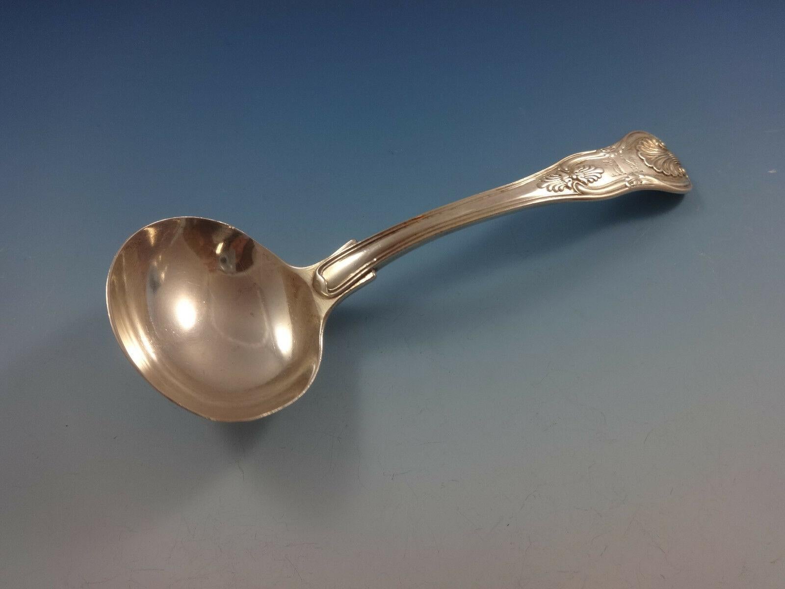 Juego de Cubiertos de Plata de Ley Inglesa de los Reyes Magos para 12 Servicio de Cena de 52 Piezas siglo XX