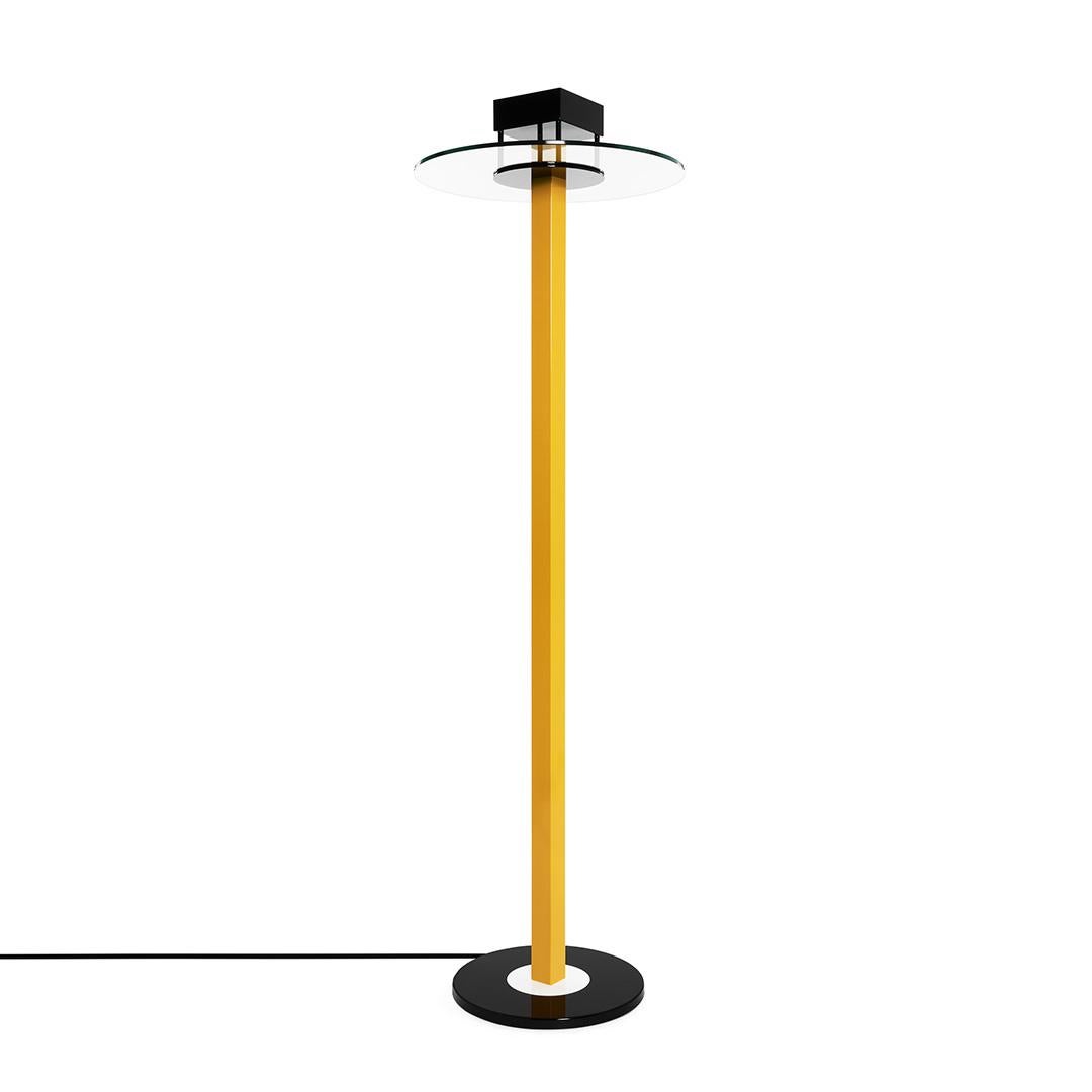 Lampadaire King's - EU 220 V. par Ettore Sottsass pour Memphis Milano Collection Neuf - En vente à La Morra, Cuneo