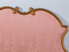 King Size Vintage Italian Giltwood Neoclassical Headboard, circa 1940