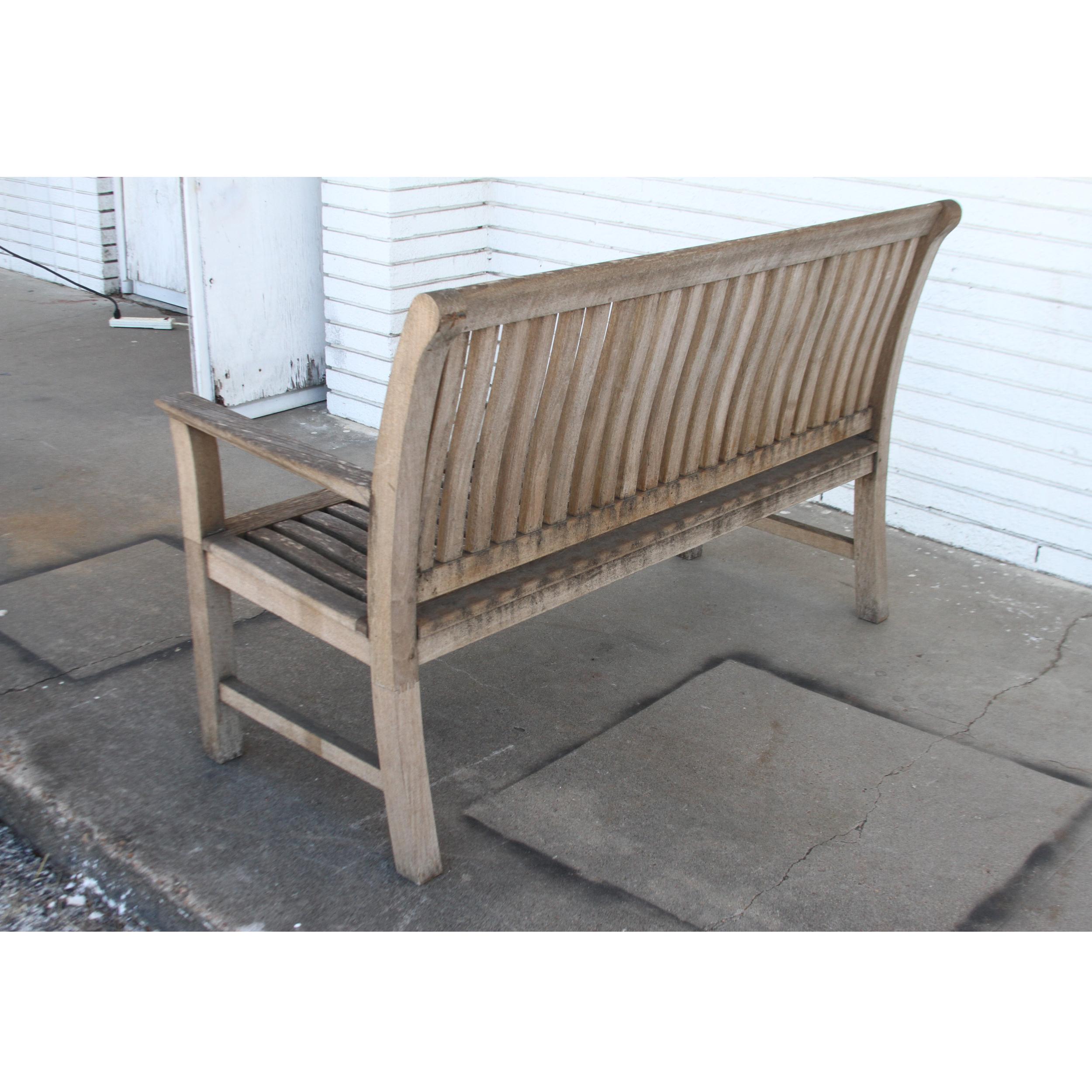 Kingsley Bate Bench In Good Condition For Sale In Pasadena, TX