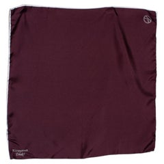 Kingsman by Drake's, fazzoletto da taschino bordeaux