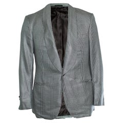 Kingsman, Prince of wales checked wool blazer