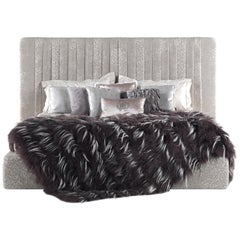 21st Century Kingston Bed in Fabric by Roberto Cavalli Home Interiors