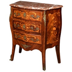 Kingwood and Marquetry Commode