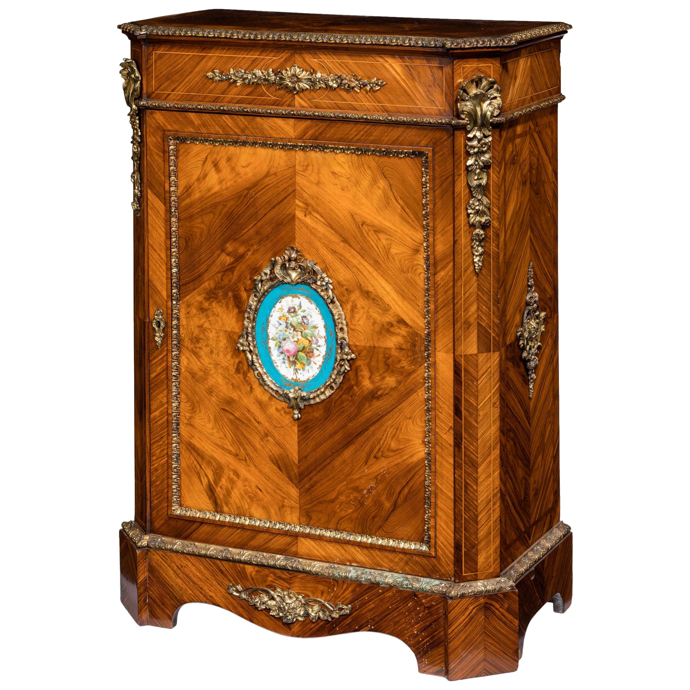 Kingwood Antique Side Cabinet