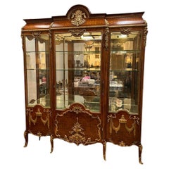 Kingwood Vitrine Attributed to Grimard