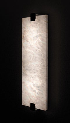 Petite applique noire brillante de Kinkairo par Alabastro Italiano