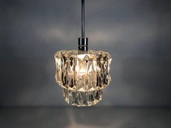Lampadario in cristallo di Kinkeldey, circa anni '60