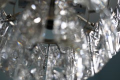 Kinkeldey Cut Crystal Chandelier, Germany, 1960