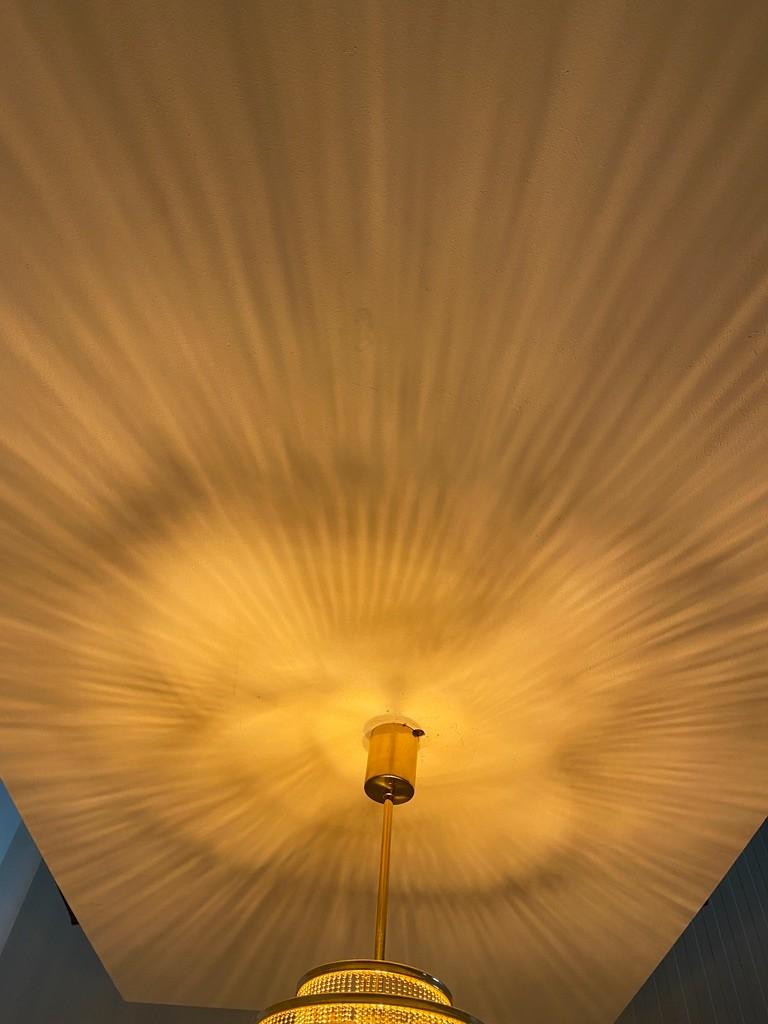 Mid-20th Century Kinkeldey stunning brass chandelier- 1960 Germany For Sale