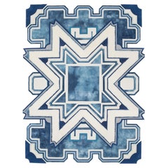 KINOONI DIALOGUES BWAWA MARCEL VAN DOORN BWAWA#4 8 x 10 ft hand-tufted Wool