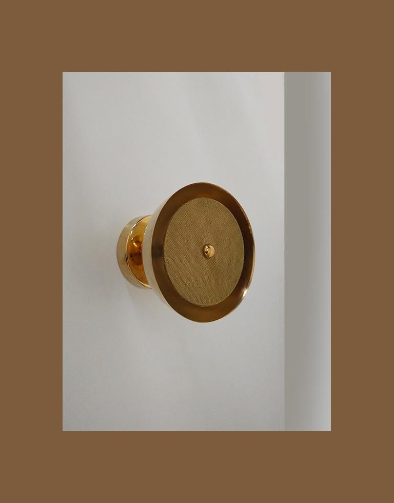 KINQ M, Solid Brass Wall Sconce by Candas Design In New Condition For Sale In REDA, 22