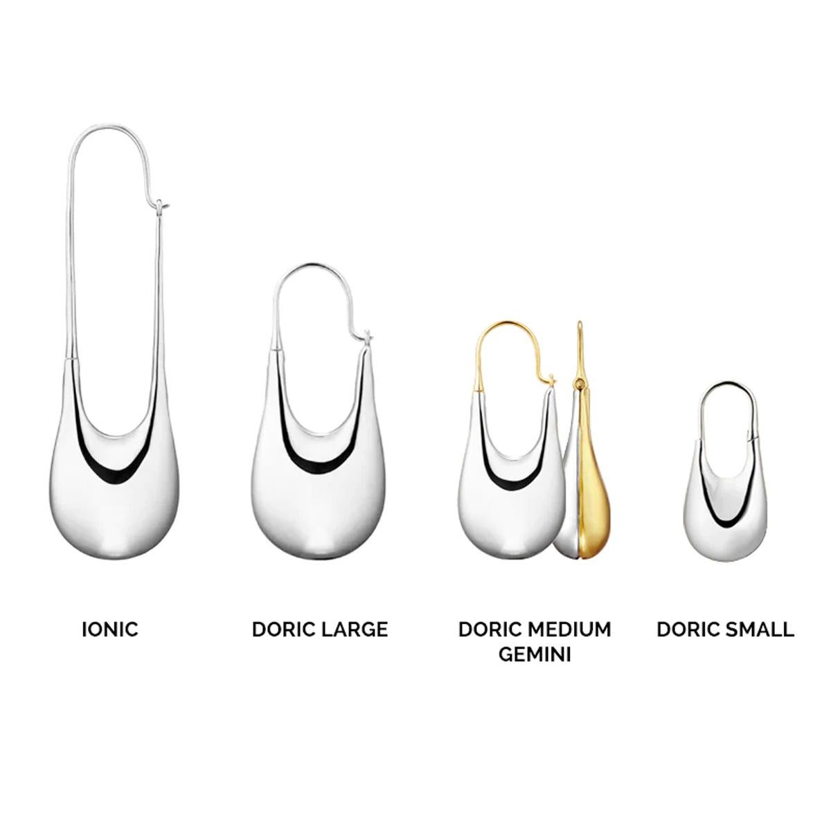 KINRADEN DORIC LARGE Earring - sterling silver For Sale 5