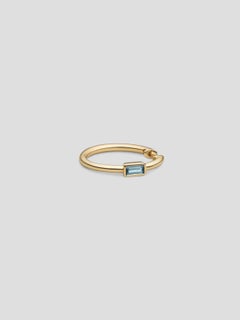 KINRADEN LENE Earring in 18K Gold with Queensland Sapphires (Single)