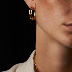 KINRADEN THE GASP LARGE Earring - 18k gold