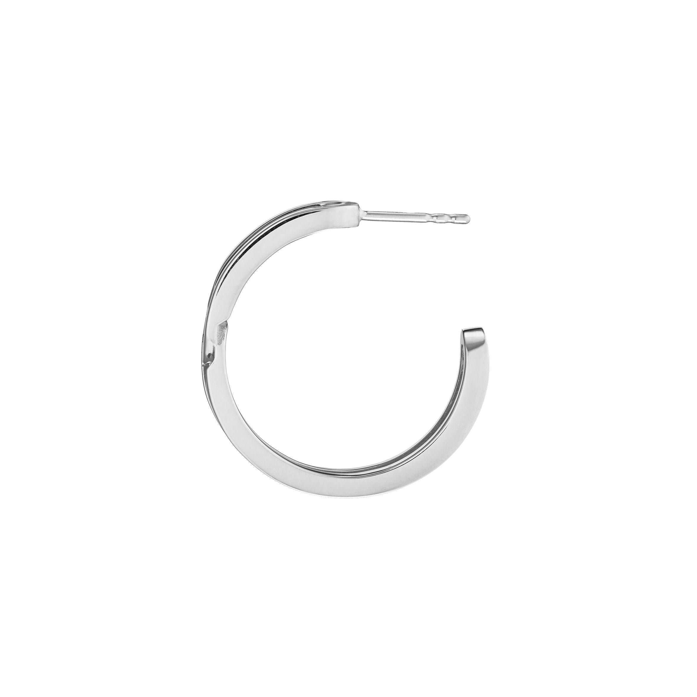 KINRADEN THE GASP LARGE Earring - sterling silver In New Condition For Sale In København, DK