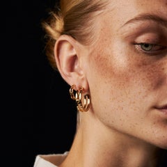 KINRADEN THE GASP SMALL Earring - 18k gold