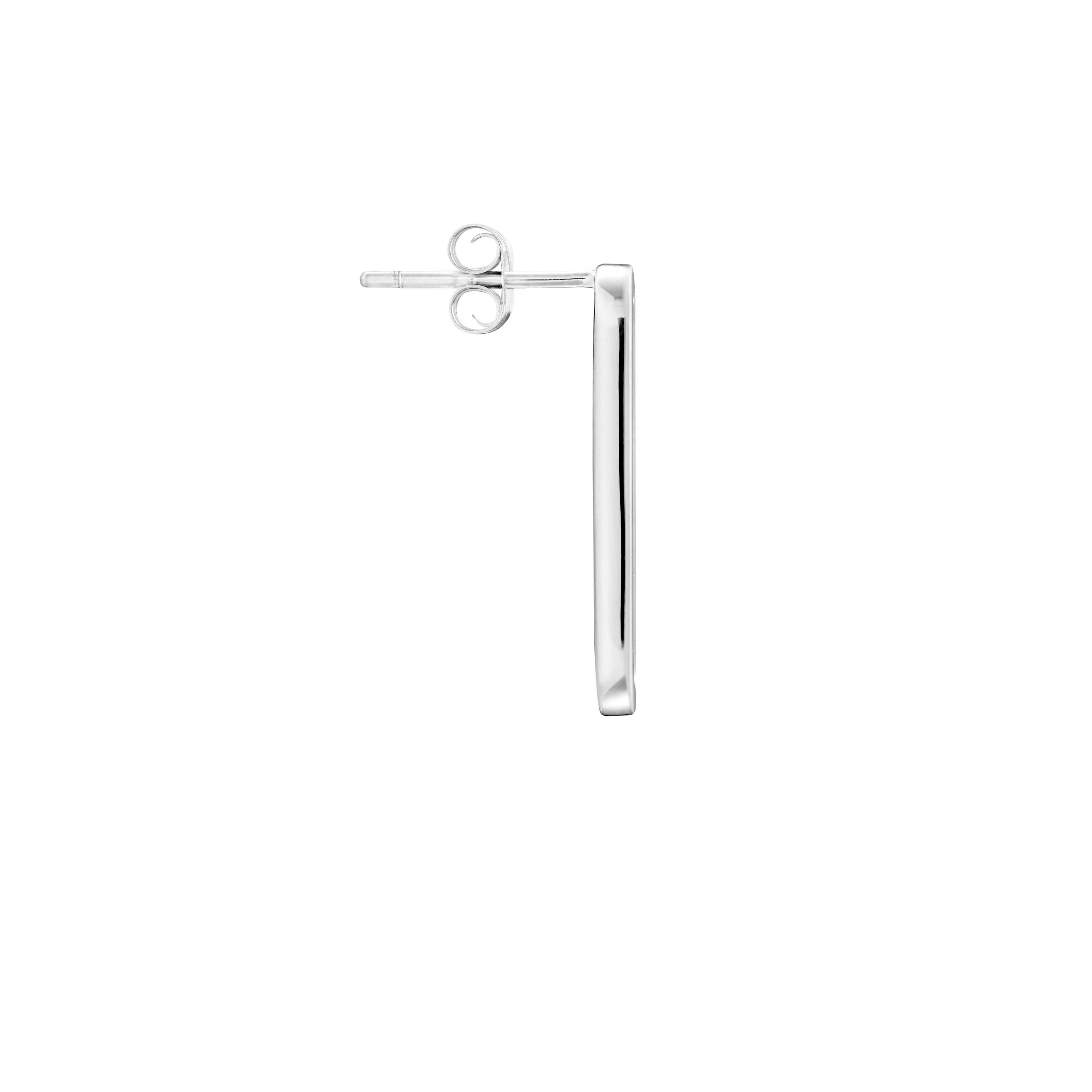 KINRADEN THE SIGH I SMALL Earring - sterling silver (a pair) In New Condition For Sale In København, DK