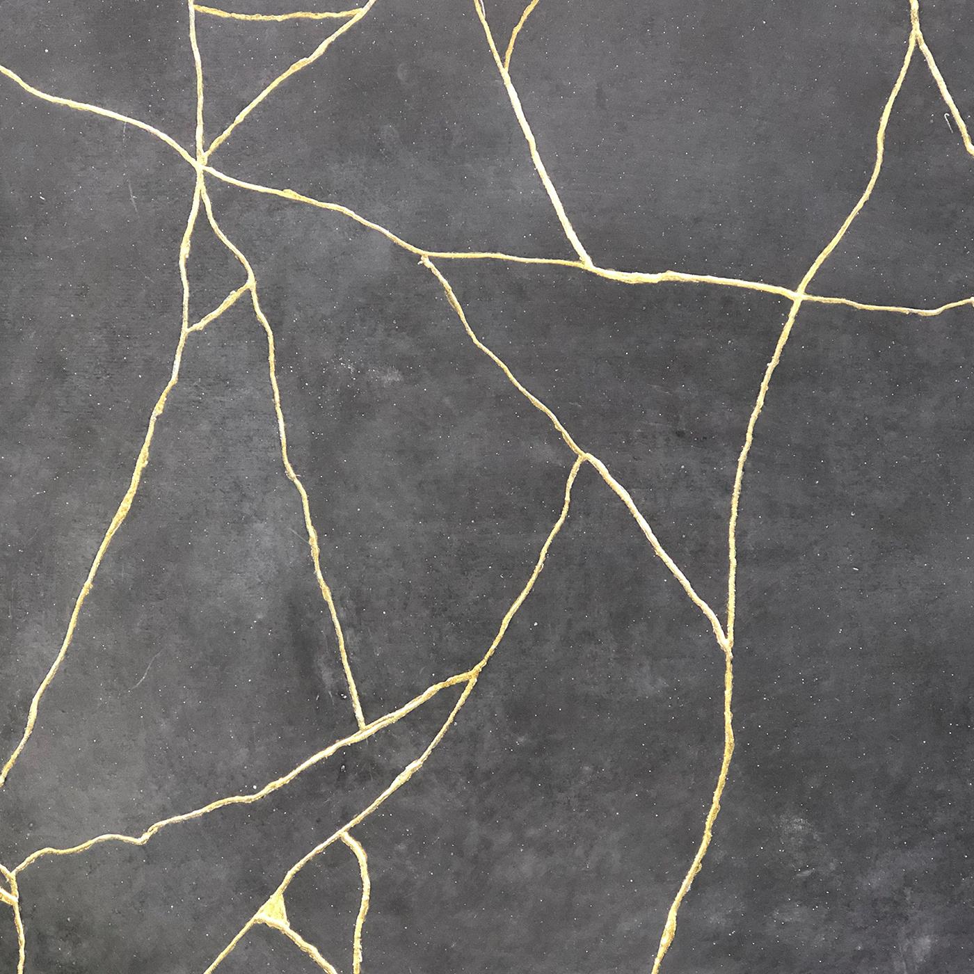 kintsugi marble table