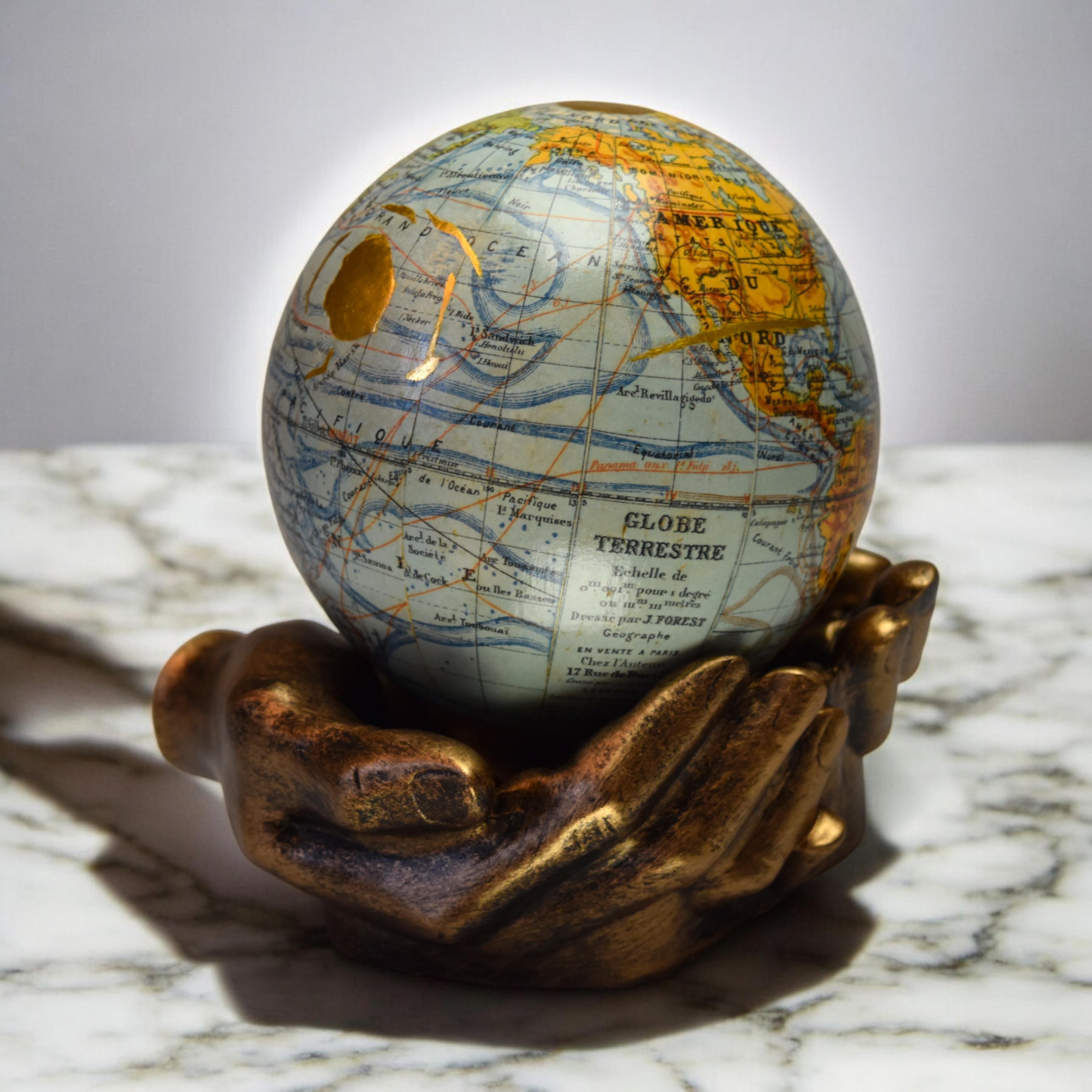 Globo terrestre Kintsugi 