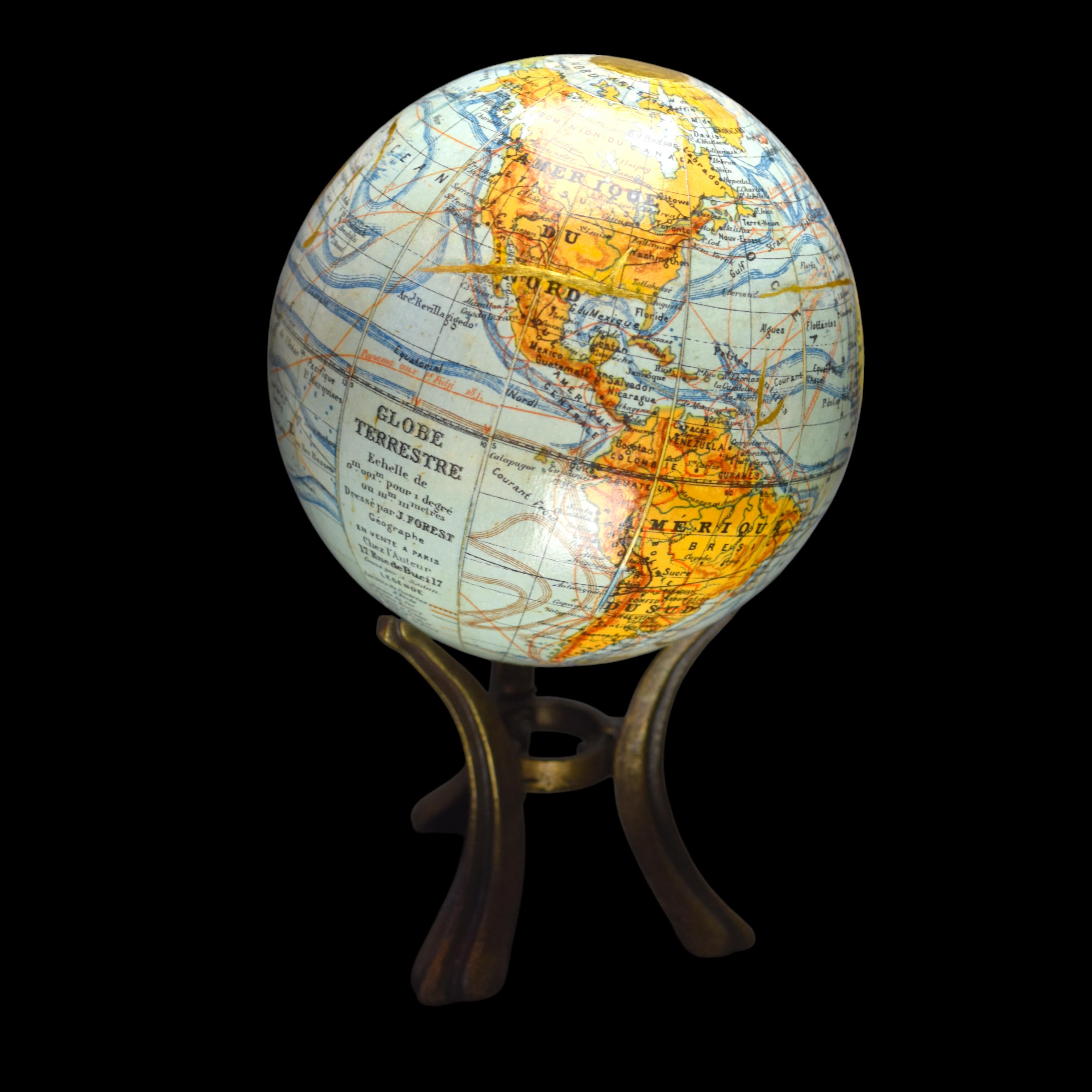 Globo terrestre Kintsugi 