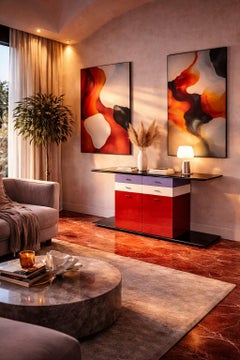 Kinu Sideboard by Motomi Kawakami for Arflex 1980 - Small Version