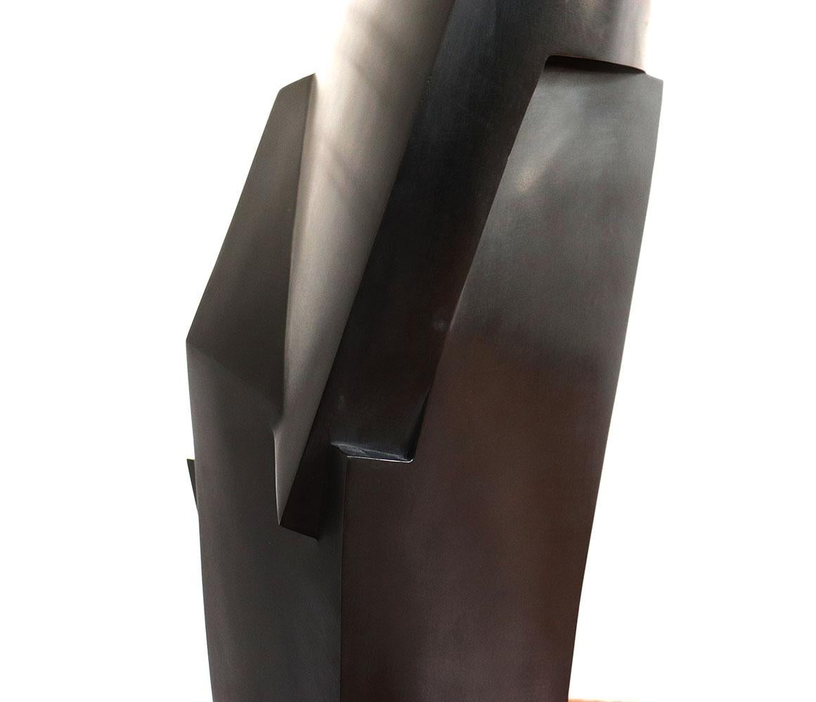 Kiotika 'Lamp' by Jacques Owczarek, Giraffe Bronze Sculpture and Lamp For Sale 1