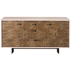 Kip Credenza, American Hardwood and Steel