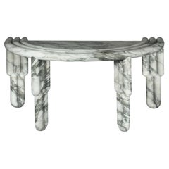 Kipferl Arabescato Corchia Desk by Bohinc Studio