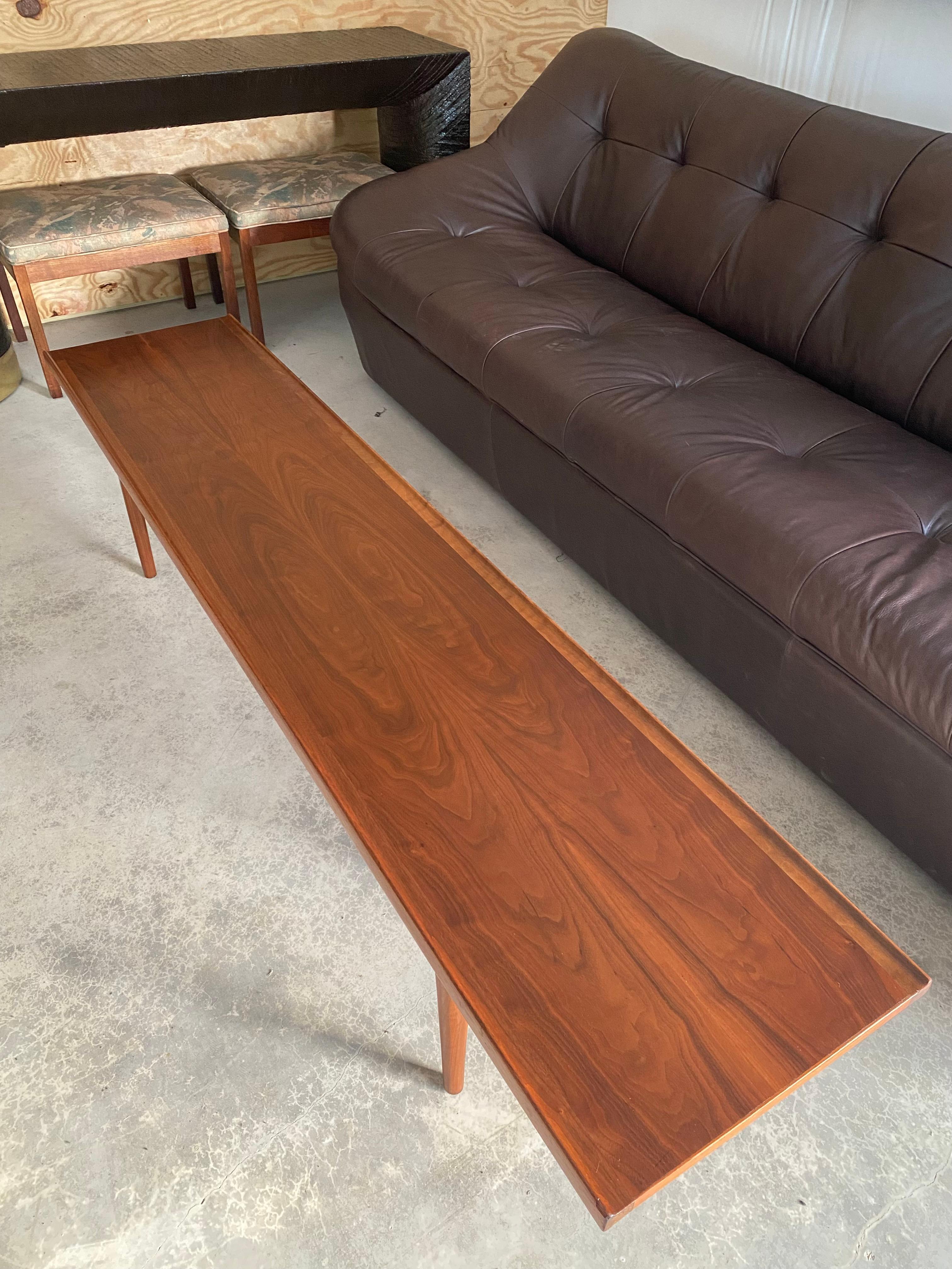 Mid-Century Modern Table basse banc Kipp Stewart pour Drexel en vente
