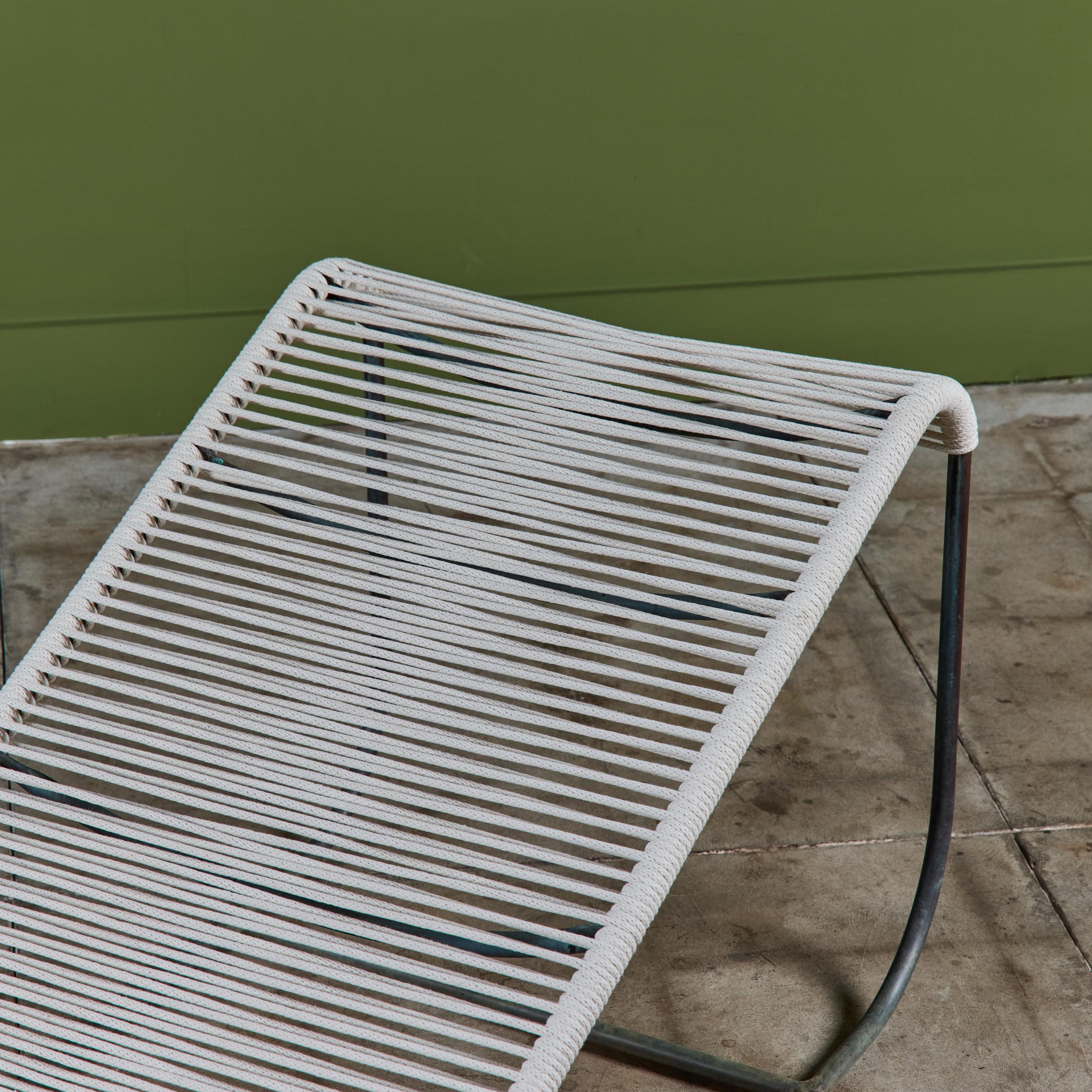 Kipp Stewart Bronze Patio Chaise Lounge Chair for Terra For Sale 9